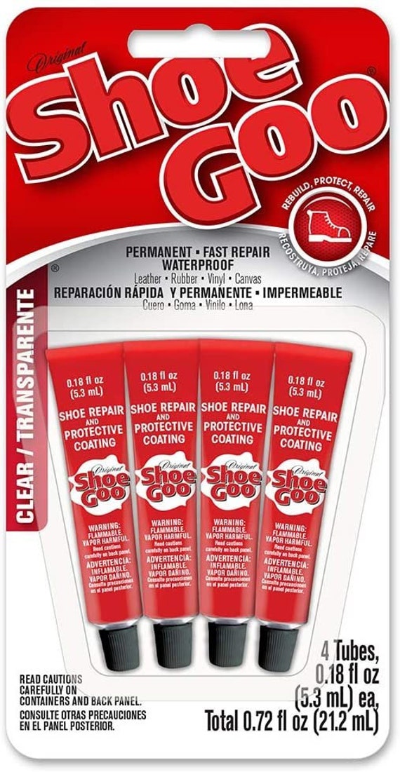 Shoegoo 5510110 Mini Adhesive 4 Pack 0.18 Fl. Oz Clear 