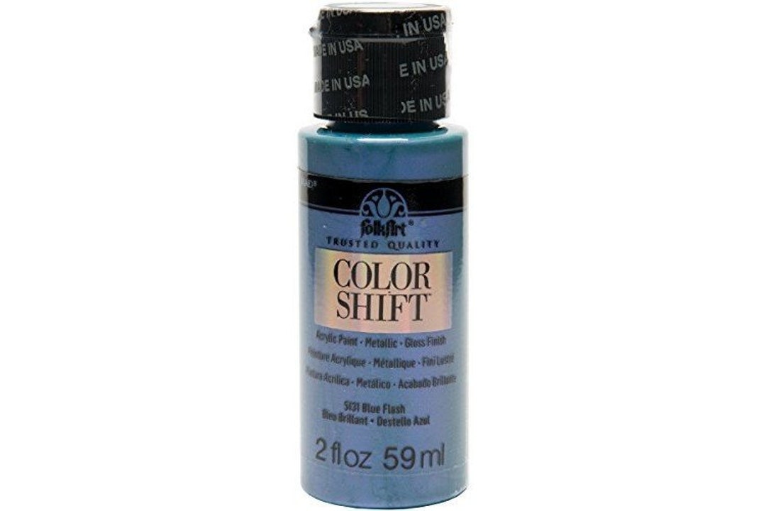 Blue Flash Folkart Color Shift Acrylic Paint in Assorted 
