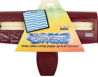 UCHIDA Corru-gator Paper Crimper 8.5wave 
