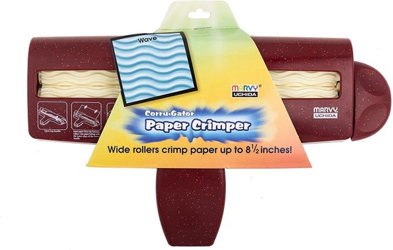 UCHIDA Corru-gator Paper Crimper 8.5wave 