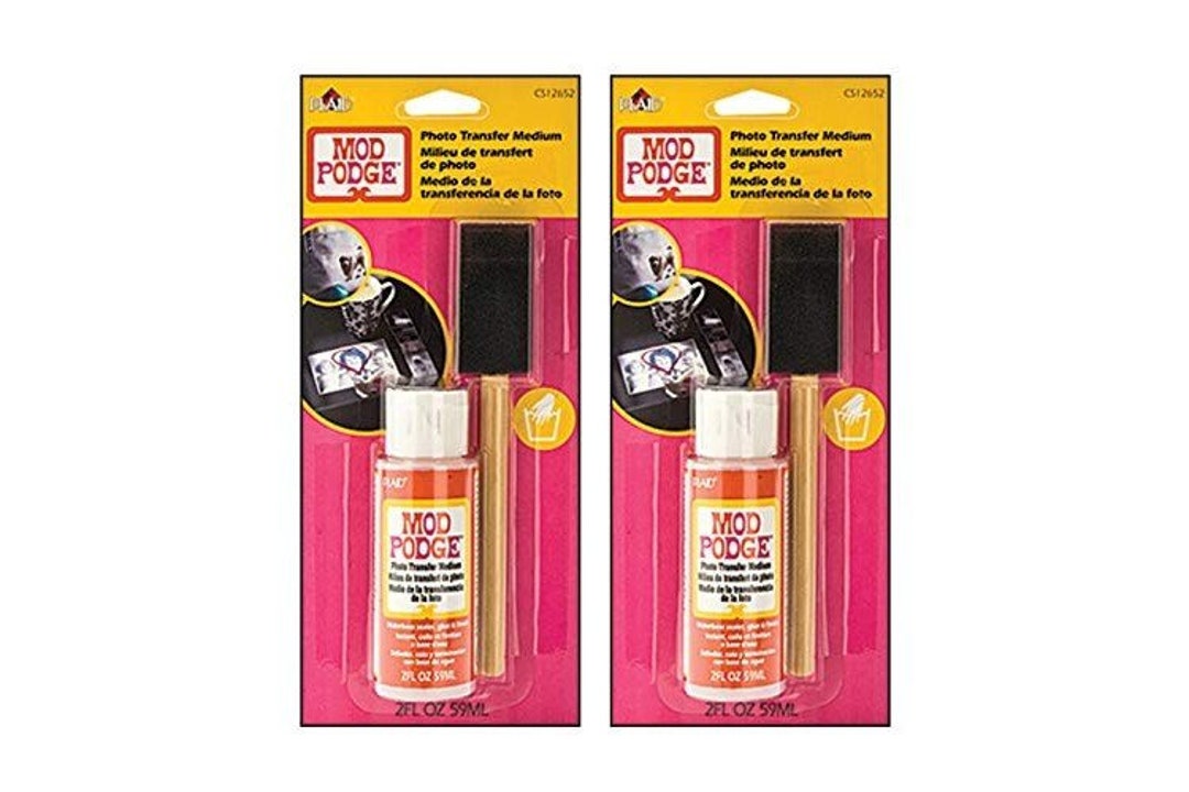 Mod Podge Photo Transfer Medium 2-ounce, CS12652 2pack 