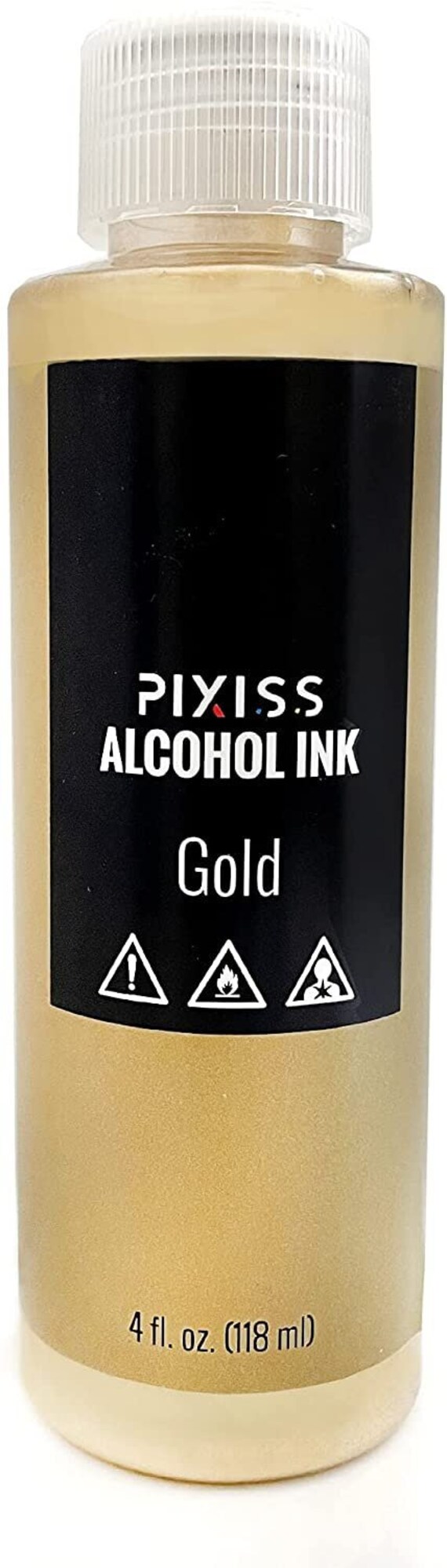 Pixiss White Alcohol Ink 4-Ounce, Pixiss (3) 20ml Needle Tip