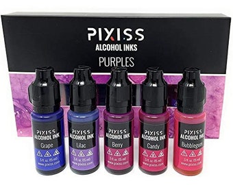 Pixiss Purples Alcohol Ink