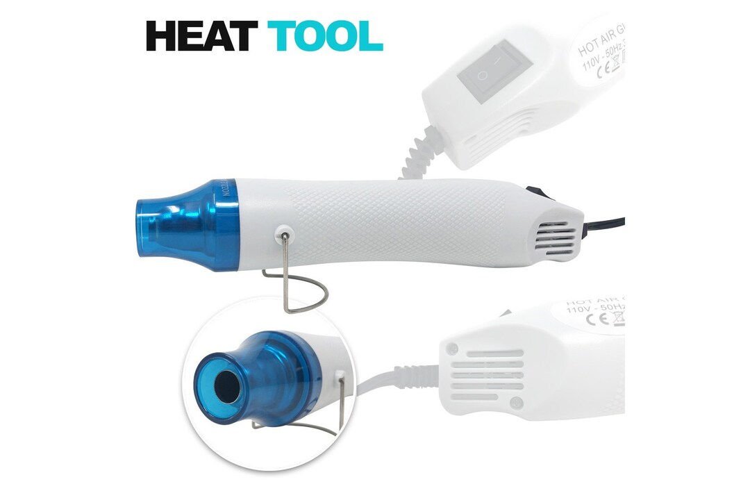 Embossing Heat Tool Gun Mini Heat Gun for Crafts and Heat Shrink Hot Air Gun 300 Watt
