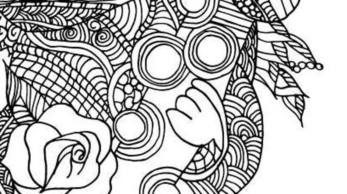 Download Floral Koala Mandala Svg Koala Zentangle Mandala Koala | Etsy