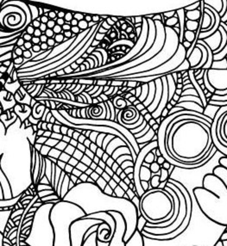 Download Floral Koala Mandala Svg Koala Zentangle Mandala Koala | Etsy