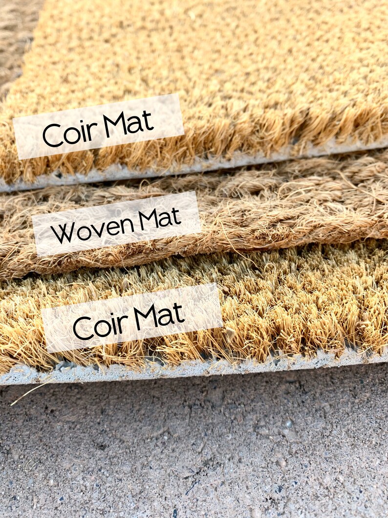 Personalized Doormat Walk Boldly in Direction Of Your Dreams Welcome Mat Housewarming Gift Farmhouse Decor Closing Gift Wedding Gift