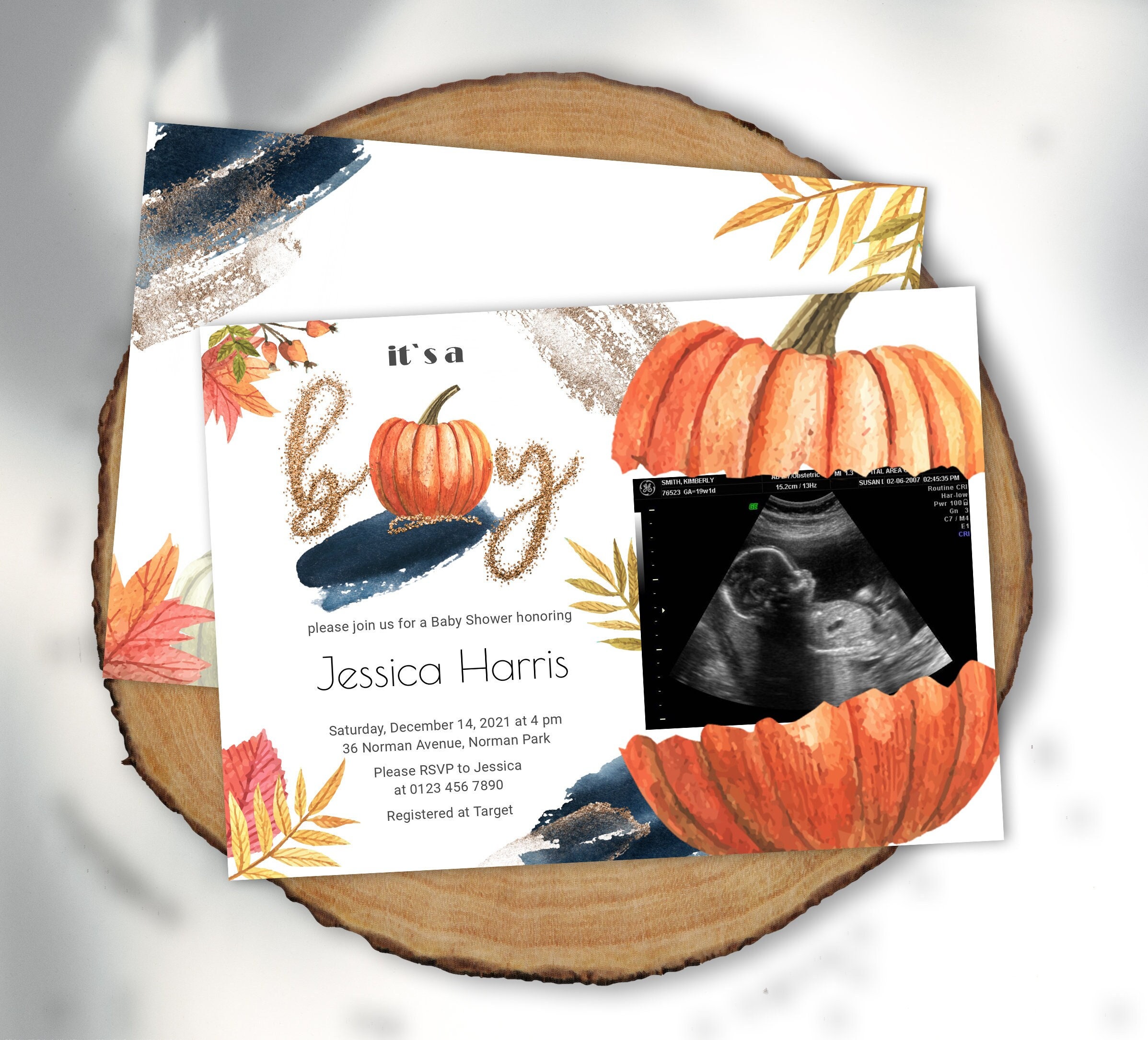Ultrasound Baby Shower Invites - Etsy