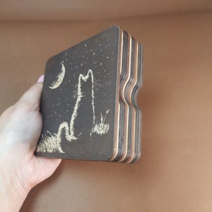 Mini Organizers Boxes Wooden square organizer