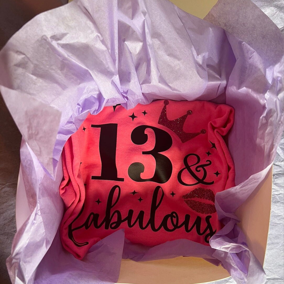 Gift Box for 13 Year Old, 13th Birthday, Officially a Teenager, Gift for Teen Etsy