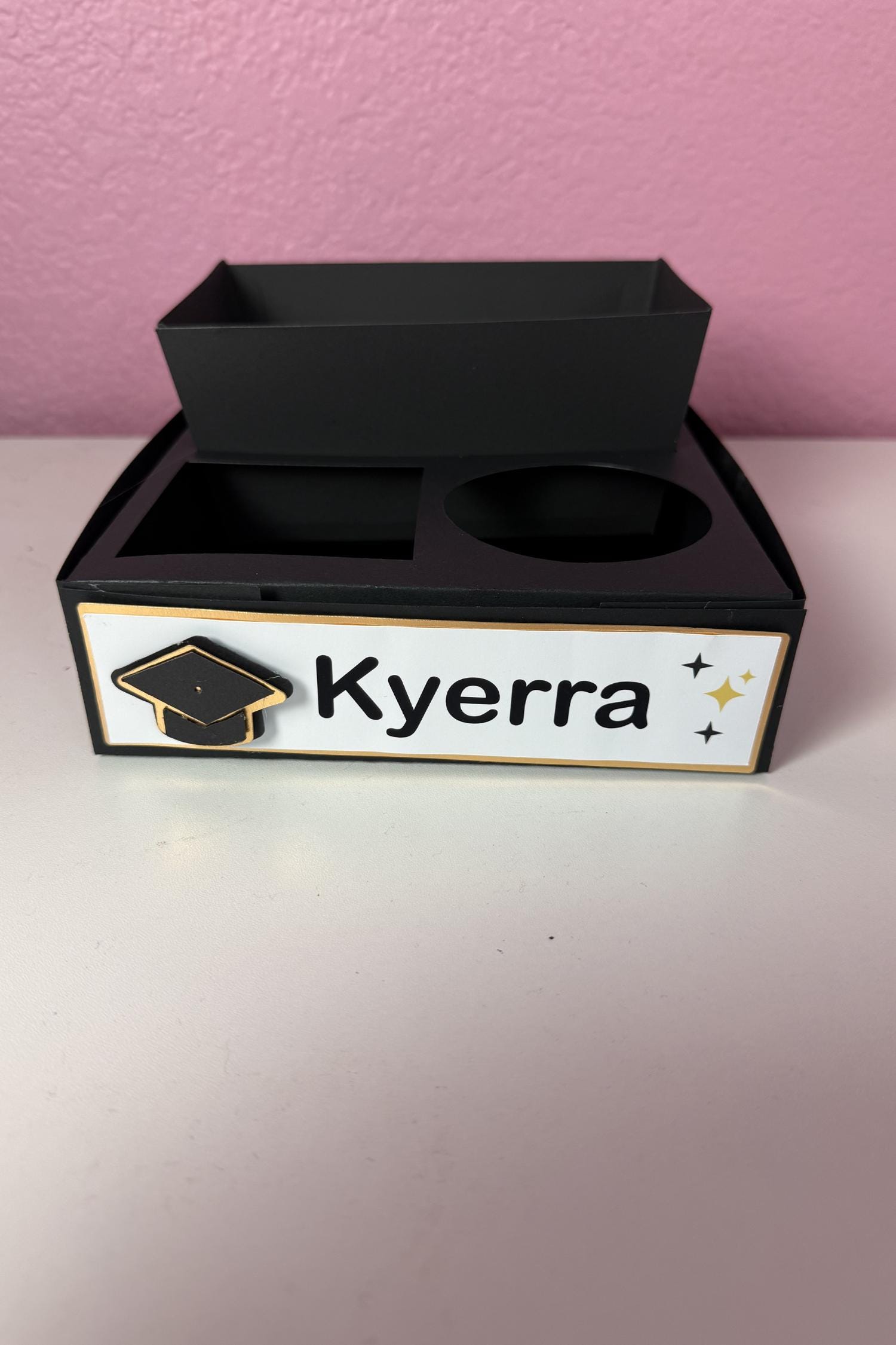 Snack Container Graduation Personalized Graduation Snack Box | Custom Name Movie Night Box ...