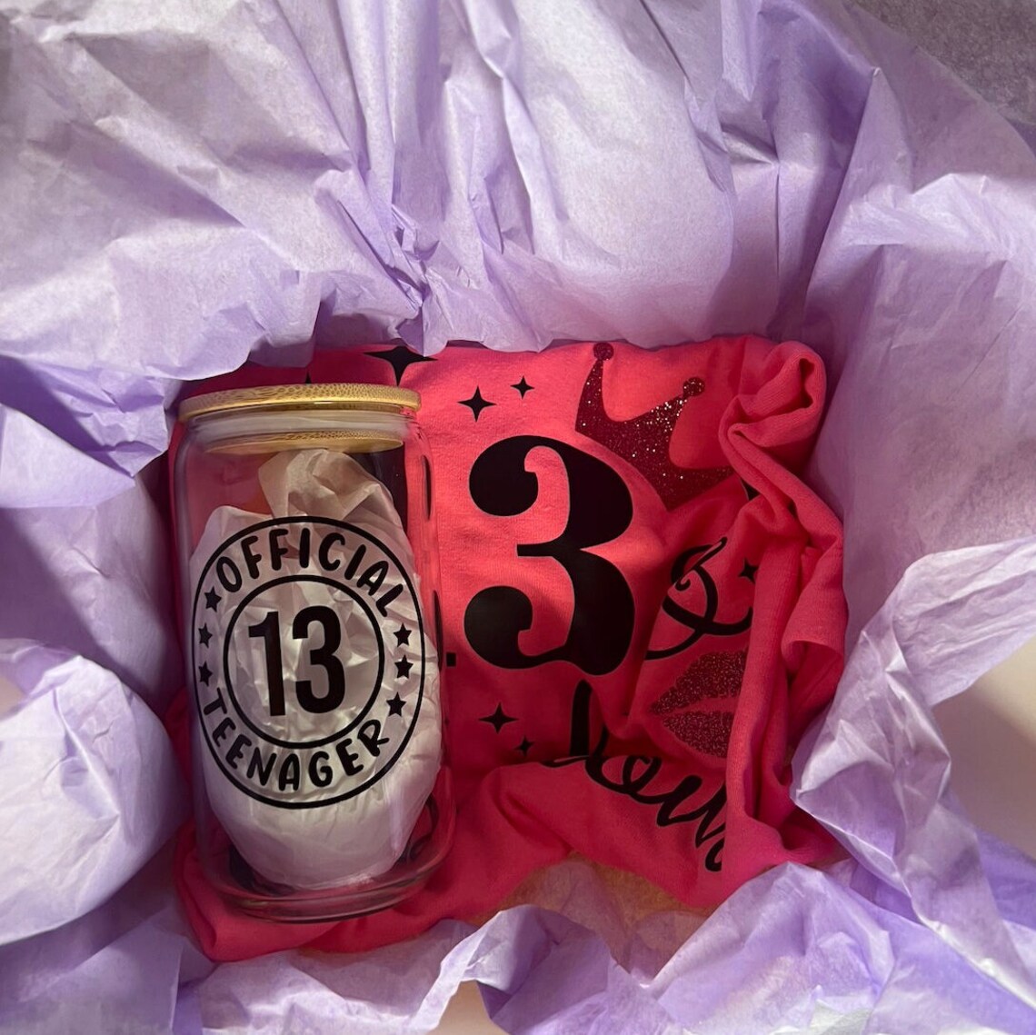 Gift Box for 13 Year Old, 13th Birthday, Officially a Teenager, Gift for Teen Etsy