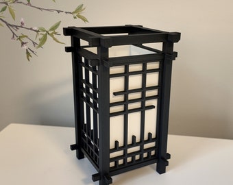 Set of 2 Iron & Glass Hanging 3-Piece Lantern Chains in
