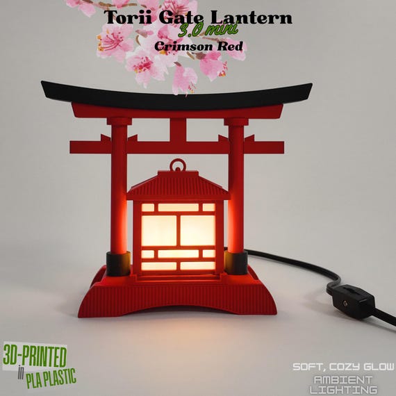 Japanese Torii Gate Lantern: Japanese Decor, Japanese Home Decor