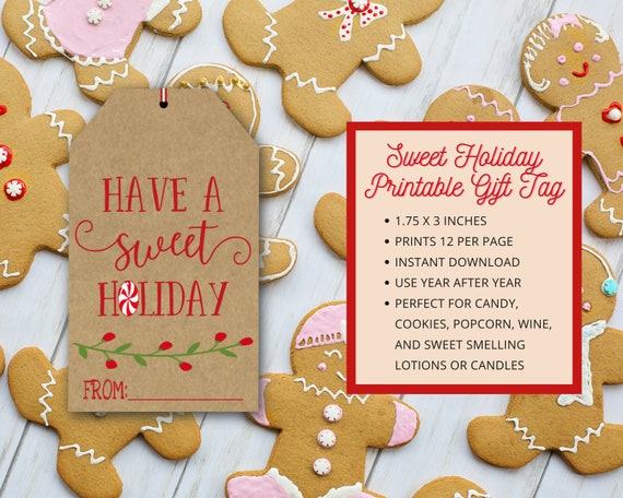 The Cutest {FREE} Christmas Tags for your DIY Gifts • The Fresh Cooky