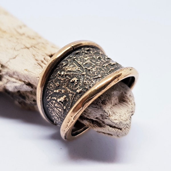 Bronze Warriors' Ring - Latvian Ring - Ring for Men and Women - Scandinavian and Viking Rings