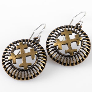 Latvian Mara Godness Symbol Earrings | Baltic Runes Earrings In Silver Or Bronze | Jewelry With Ancient Runes