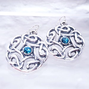 Celtic Dara Knot Silver Earrings | Celtic Jewelry | Viking Jewellery | Celtic Earrings | Made To Order | Braided Earrings