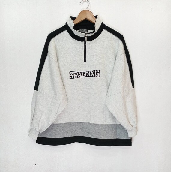 Vintage Spalding Sweatshirt Big Logo 