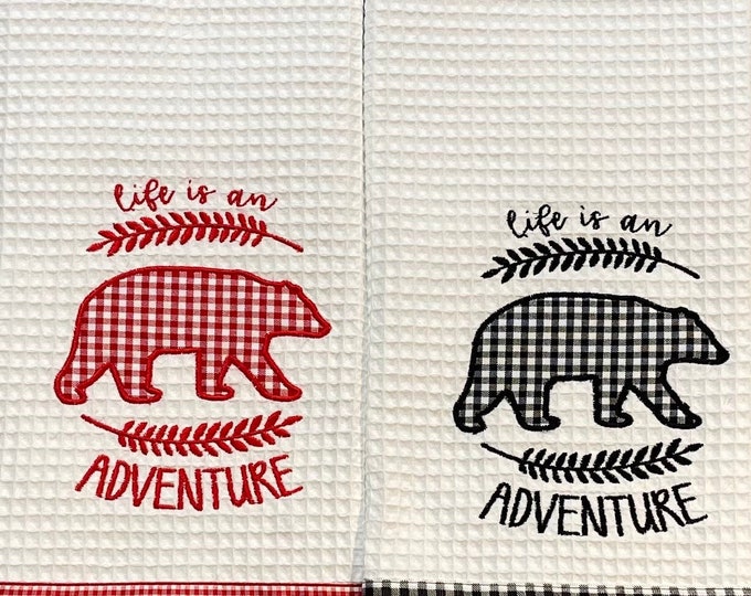 Life is an Adventure Kitchen Towel