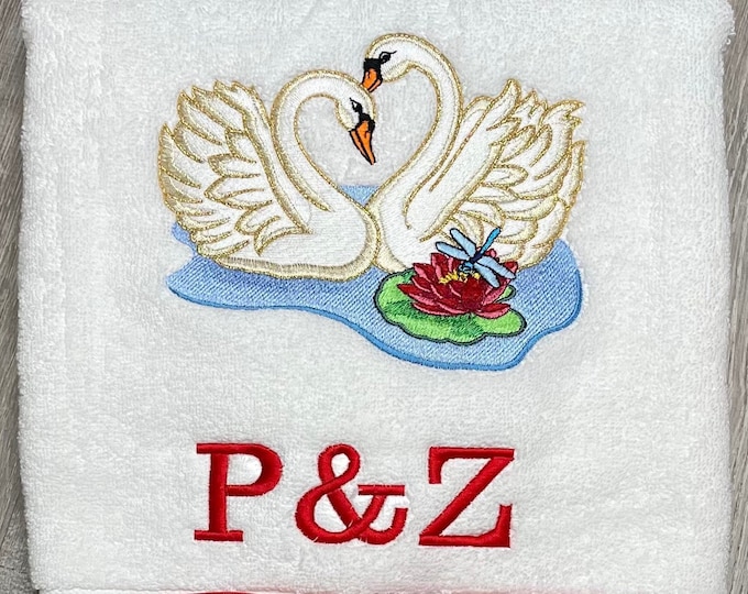 Swan Bath Towel
