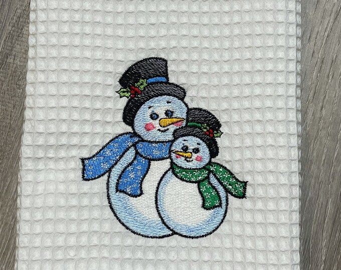 Snowmen Kitchen Towel