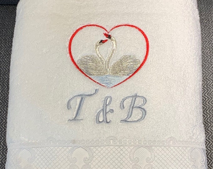 Swan Bath Towel