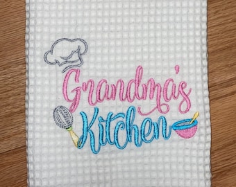Grandma's Kitchen Kitchen Towel