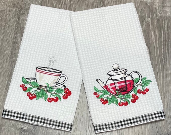 Tea Party Kitchen Towels