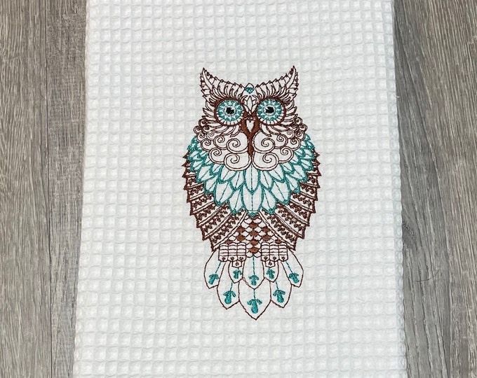 Owl Kitchen Towel