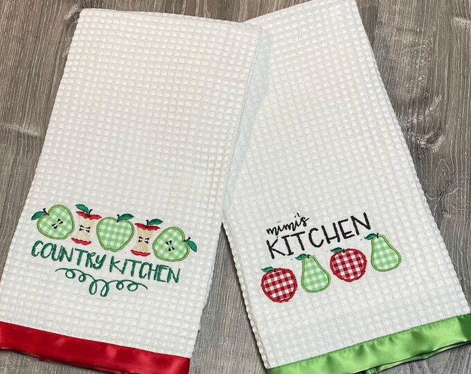 Country Kitchen,mimis Kitchen Towels