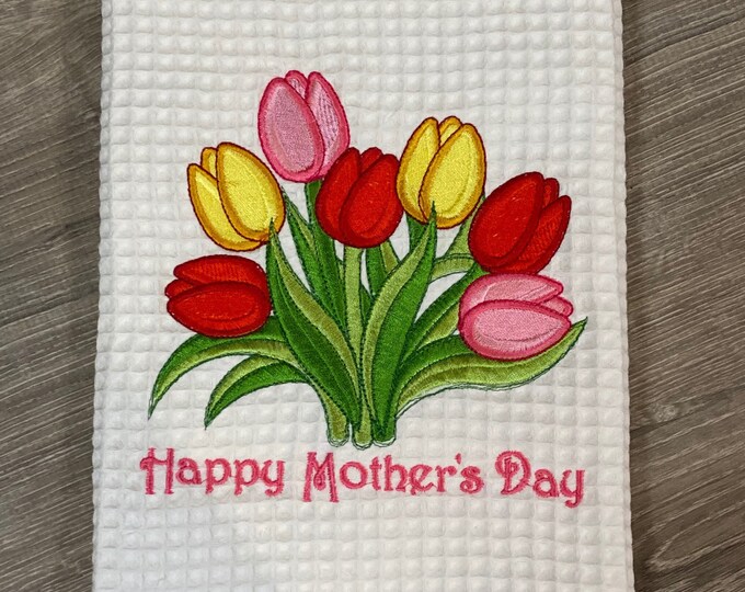 Happy Mothers Day Kitchen Towel