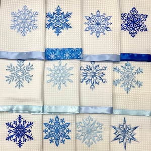 Snowflake Kitchen Towels