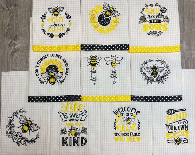 Bee Kitchen Towels