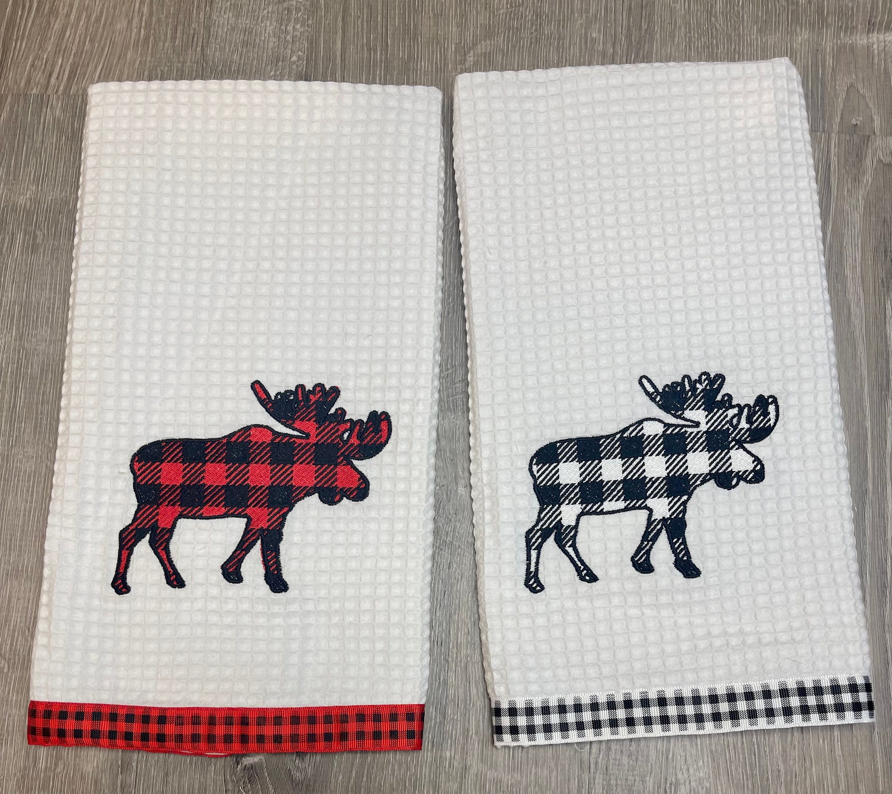 Moose Kitchen Towel 