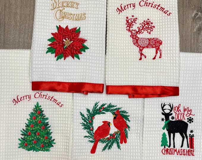 Merry Christmas Kitchen Towel