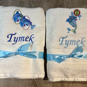 Dolphin Bath Towel