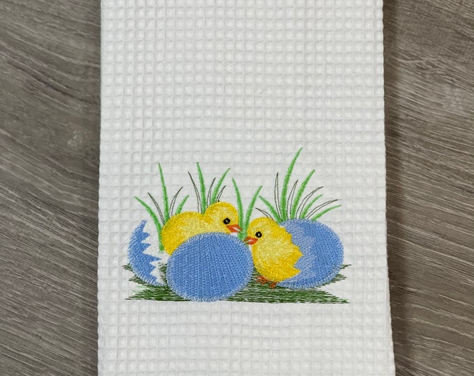 Hatching Chicks Kitchen Towel