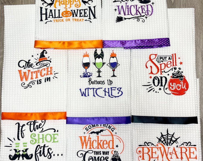 Halloween Kitchen Towels