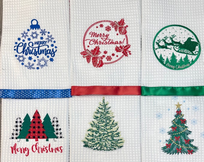 Christmas Tree Kitchen Towel