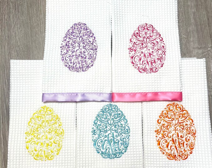 Easter Egg Kitchen Towel