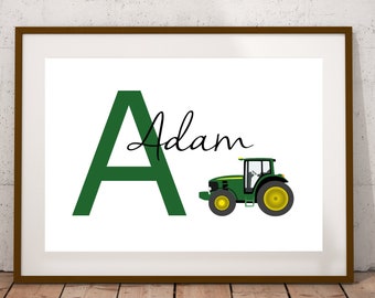 Tractor Room Decor Etsy