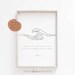 Waves print, waves printable, minimalist ocean print, rumi print, rumi quote print, you are not a drop in the ocean, ocean print, wall art