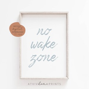 Keine Wake Zone Druck, keine Wake Zone Poster, nautische Kinderzimmer, Strand Kinderzimmer, Wellen Druck, Strand Kinderzimmer Druck, Ozean Kinderzimmer Drucke, Küste