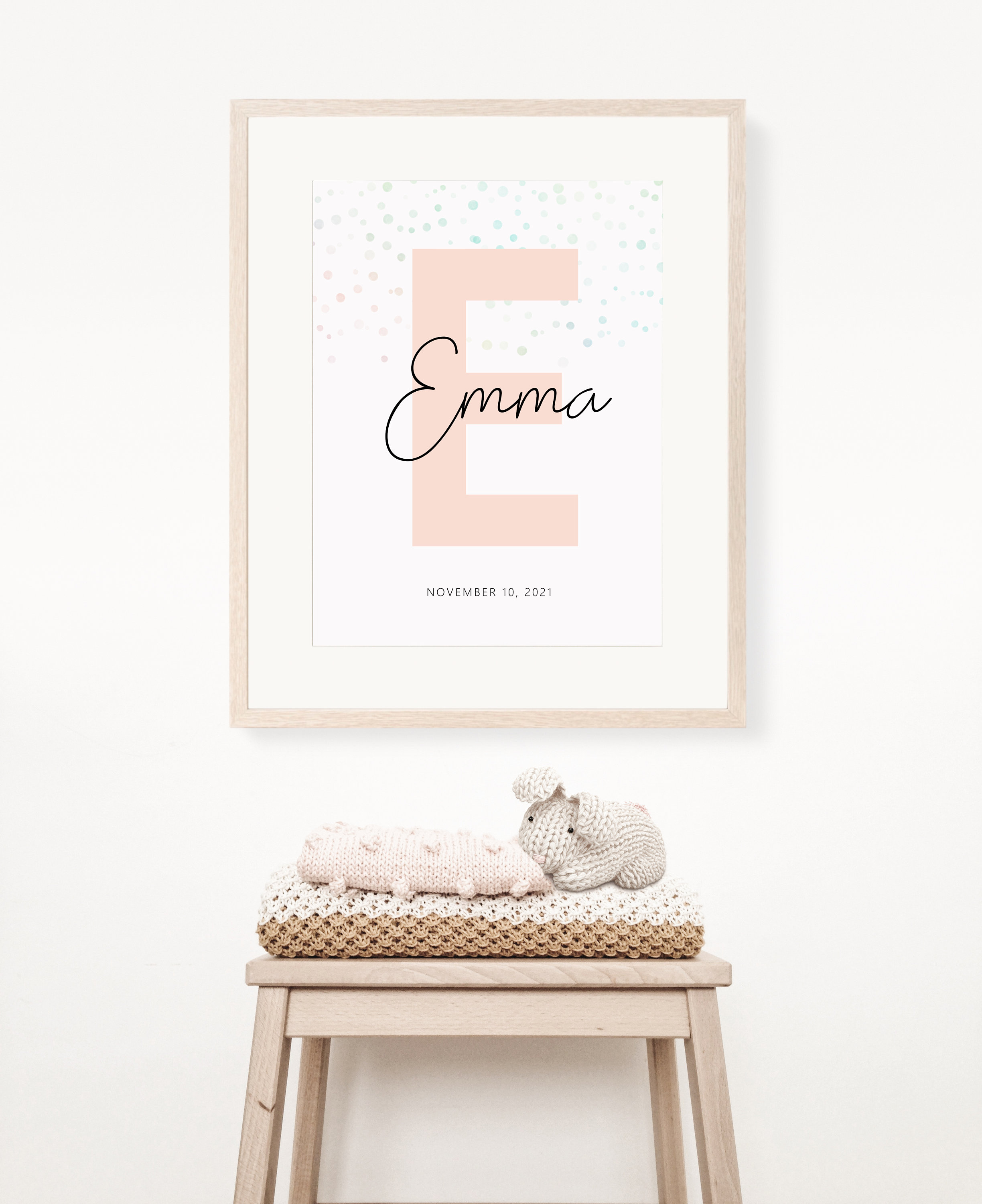 Custom Initial Print Name Printable Personalized Name Print - Etsy