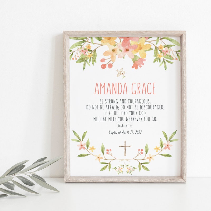 Printable Baptism - Etsy