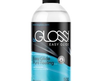 beGloss Easy Glide 500ml Latex Rubber Clothing Dressing Aid