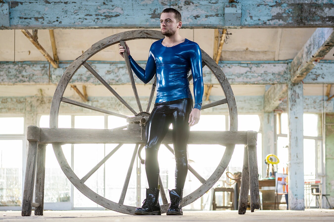 Image of Amet Latex Leggings