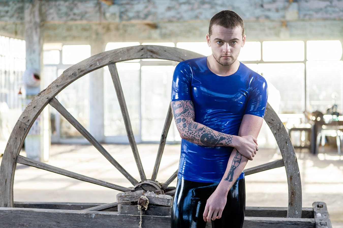 Image of Veselin Latex T Shirt