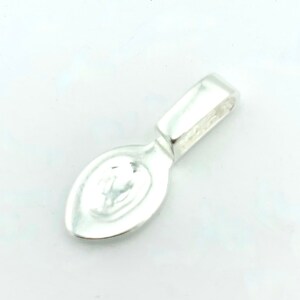sterling silver glue on Bail pendant bail jewelry findings